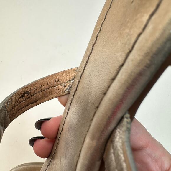 Tory Burch Silver Bling Studded Miller Sandals - Picture 6 of 6